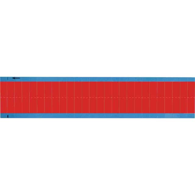 WM-COL-RD-SC-PK WIRE MARKER, 0.75 IN H