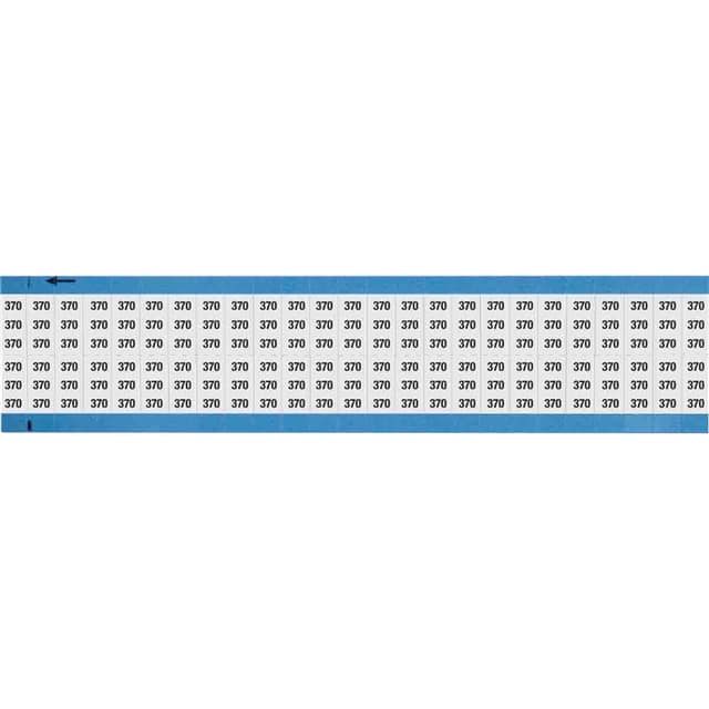 WM-370-SC-PK WIRE MARKER, 0.75 IN H