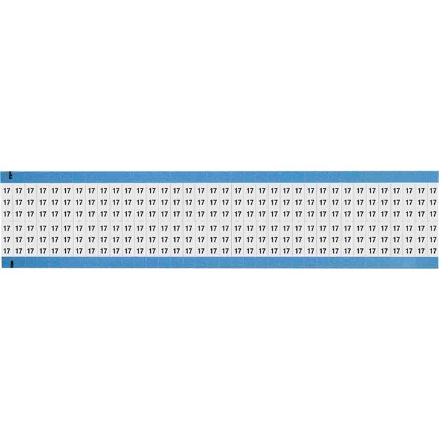 WM-17-SC-PK WIRE MARKER, 0.75 IN H