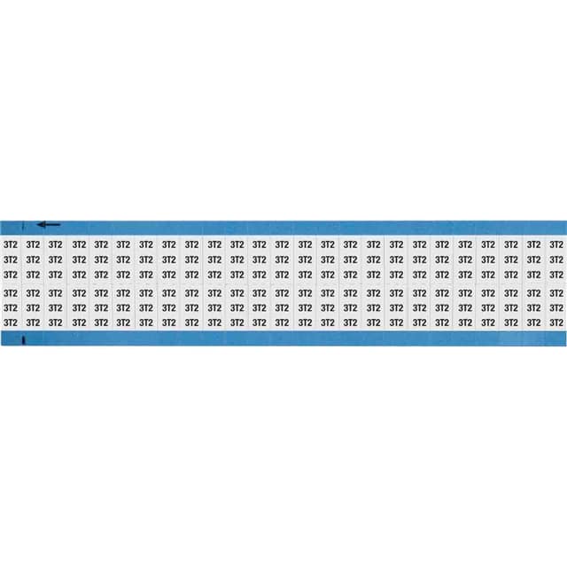 WM-3T2-SC-PK WIRE MARKER, 0.75 IN H