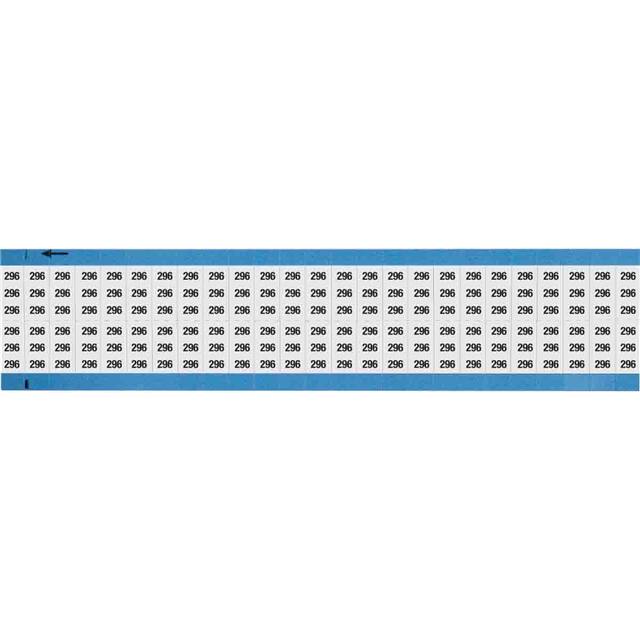 WM-296-SC-PK WIRE MARKER, 0.75 IN H
