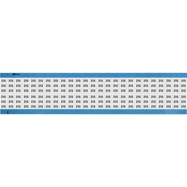 WM-215-SC-PK WIRE MARKER, 0.75 IN H