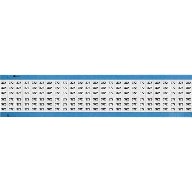 WM-372-SC-PK WIRE MARKER, 0.75 IN H