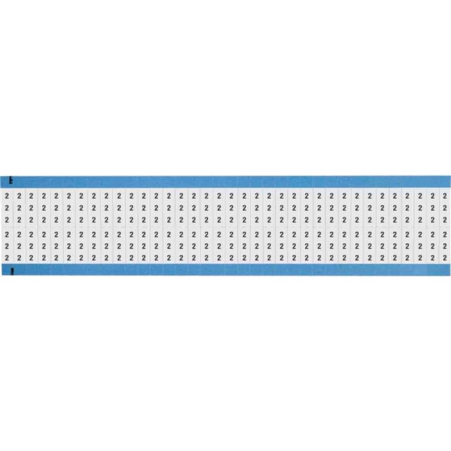 WM-2-SC-PK WIRE MARKER, 0.75 IN H
