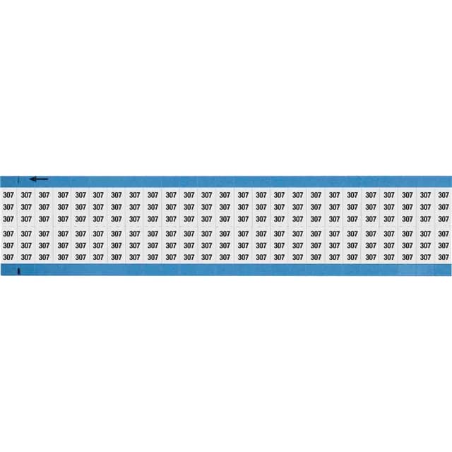 WM-307-SC-PK WIRE MARKER, 0.75 IN H