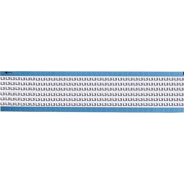 TWM-L3-SC-PK WIRE MARKER, 0.75 IN H