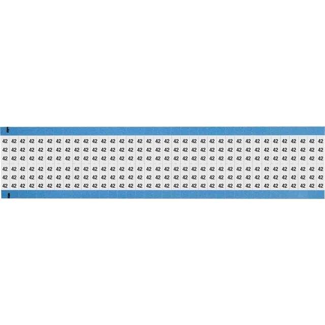 WM-42-SC-PK WIRE MARKER, 0.75 IN H