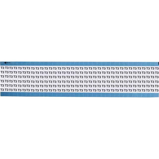 TWM-T3-SC-PK WIRE MARKER, 0.75 IN H