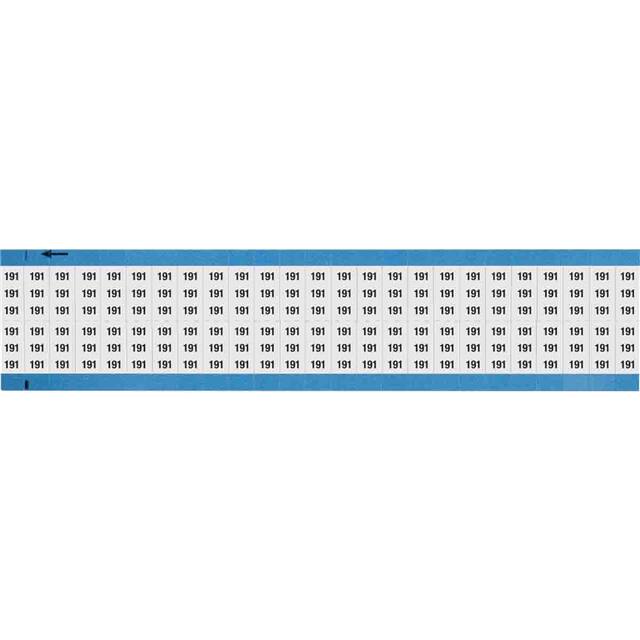 WM-191-SC-PK WIRE MARKER, 0.75 IN H