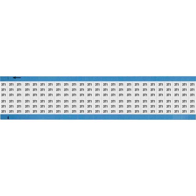 WM-3T1-SC-PK WIRE MARKER, 0.75 IN H
