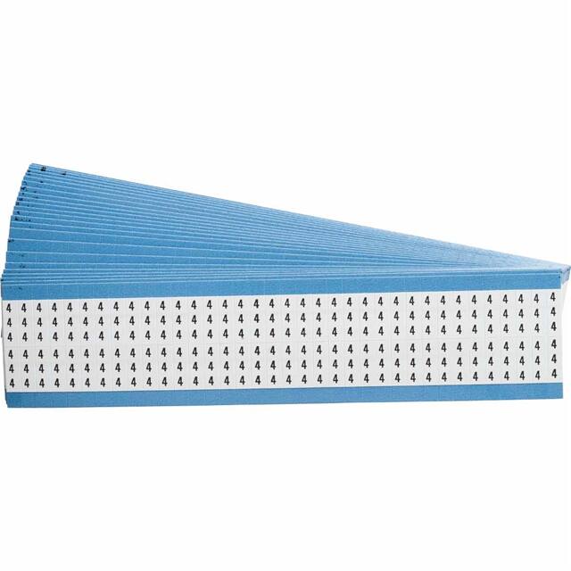 WM-4-SC-PK WIRE MARKER, 0.75 IN H