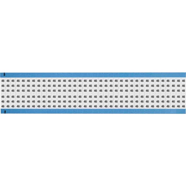 WM-46-SC-PK WIRE MARKER, 0.75 IN H