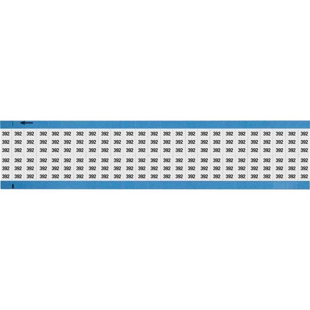 WM-392-SC-PK WIRE MARKER, 0.75 IN H