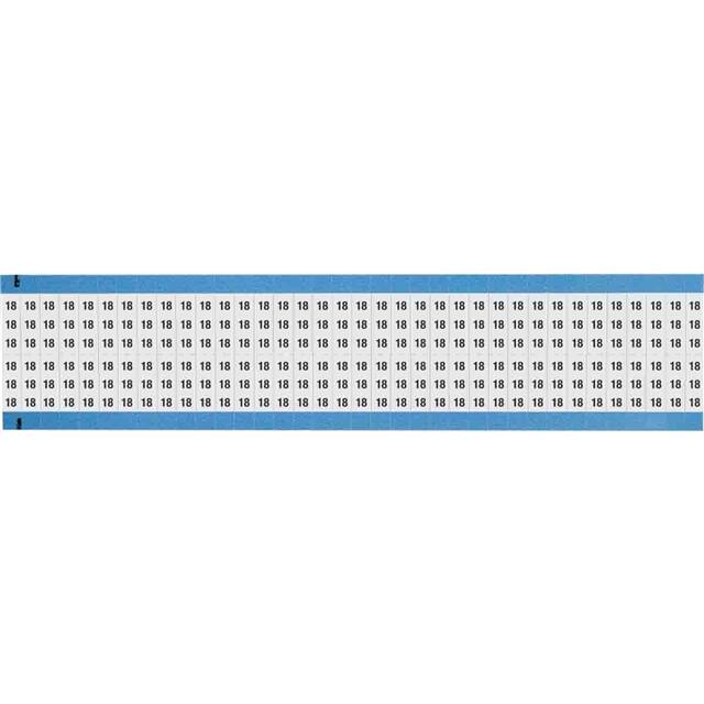 WM-18-SC-PK WIRE MARKER, 0.75 IN H