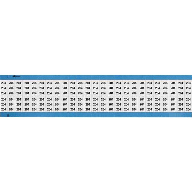 WM-204-SC-PK WIRE MARKER, 0.75 IN H