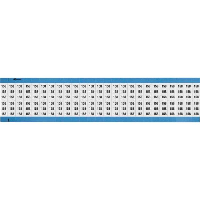 WM-158-SC-PK WIRE MARKER, 0.75 IN H