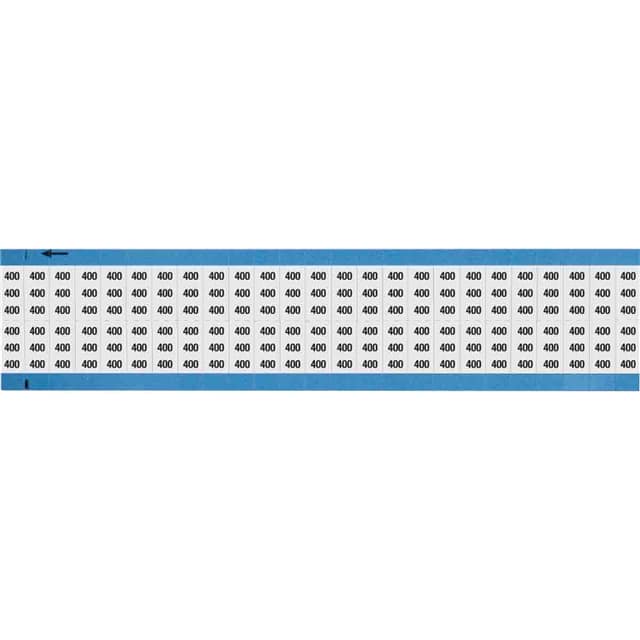 WM-400-SC-PK WIRE MARKER, 0.75 IN H