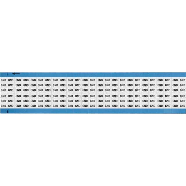 WM-GND-SC-PK WIRE MARKER, 0.75 IN H