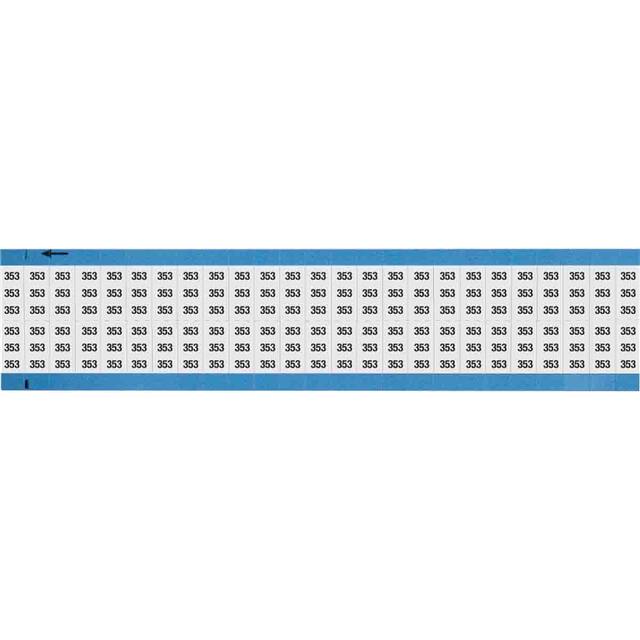 WM-353-SC-PK WIRE MARKER, 0.75 IN H