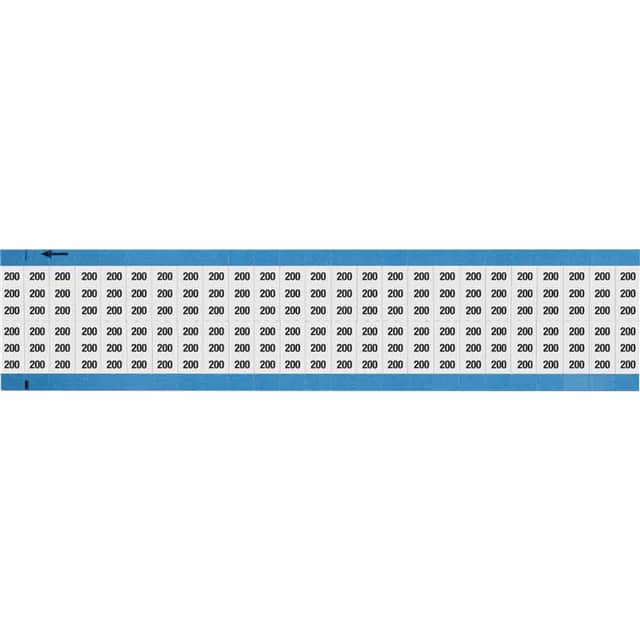 WM-200-SC-PK WIRE MARKER, 0.75 IN H
