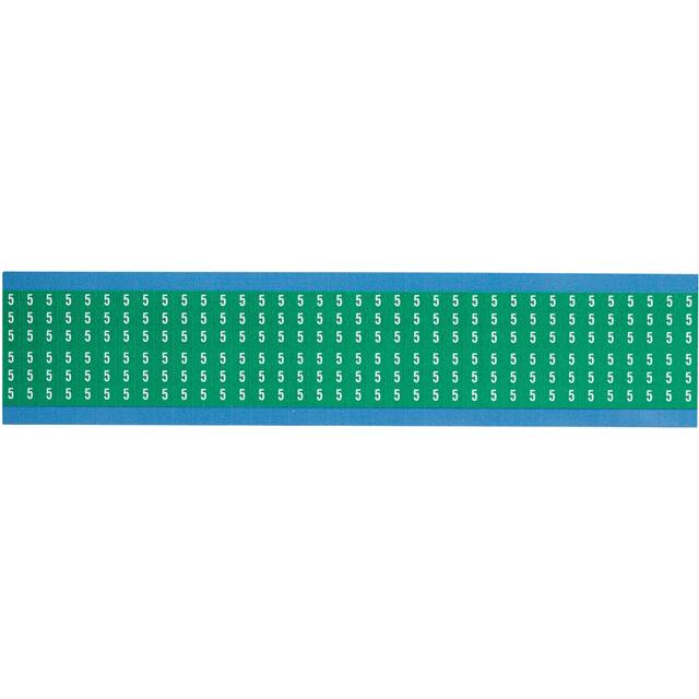 WM-5-GR-SC-PK WIRE MARKER, 0.75 IN H