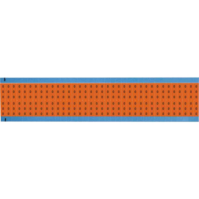WM-0-OR-SC-PK WIRE MARKER, 0.75 IN H