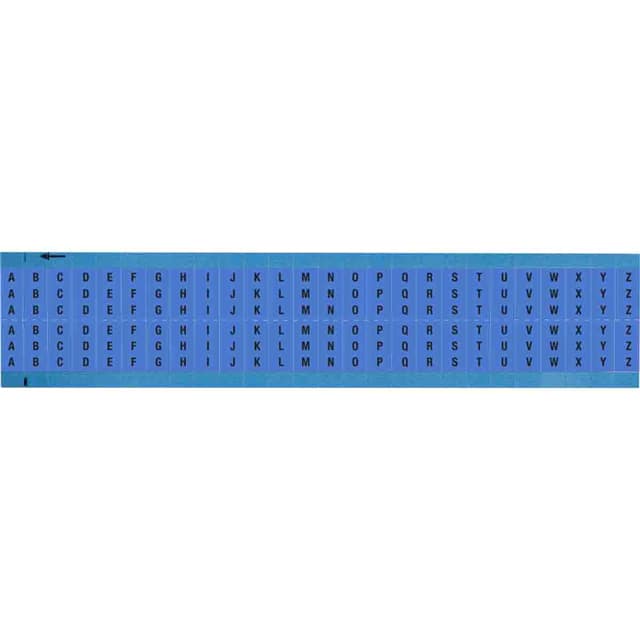 WM-A-Z-BL-SC-PK WIRE MARKER, 0.75 IN H