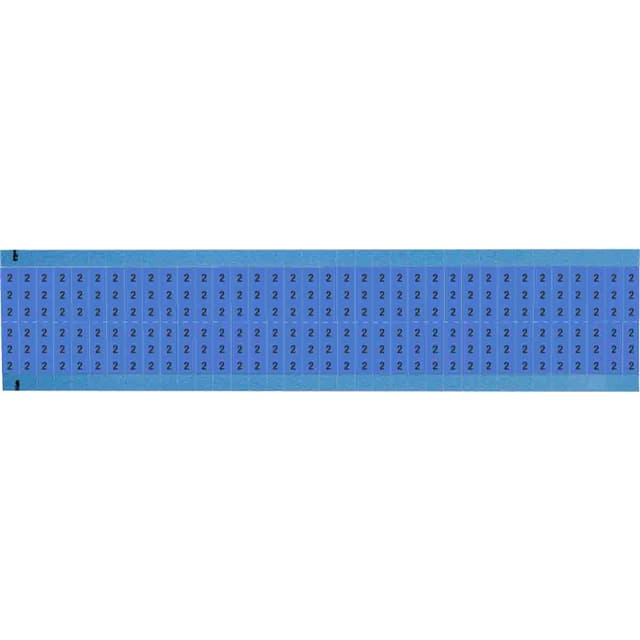 WM-2-BL-SC-PK WIRE MARKER, 0.75 IN H