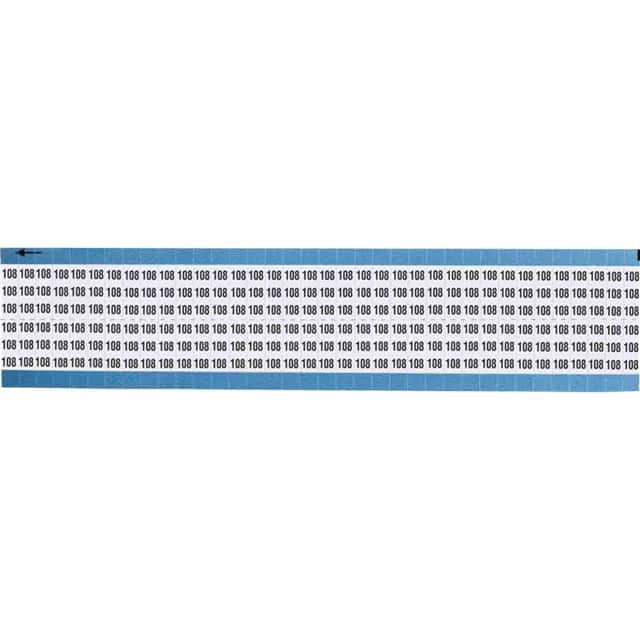 TWM-108-SC-PK WIRE MARKER, 0.75 IN H