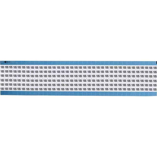 TWM-105-SC-PK WIRE MARKER, 0.75 IN H