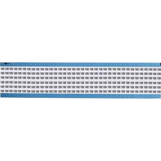 TWM-109-SC-PK WIRE MARKER, 0.75 IN H
