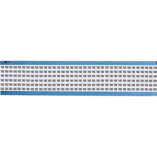 TWM-103-SC-PK WIRE MARKER, 0.75 IN H