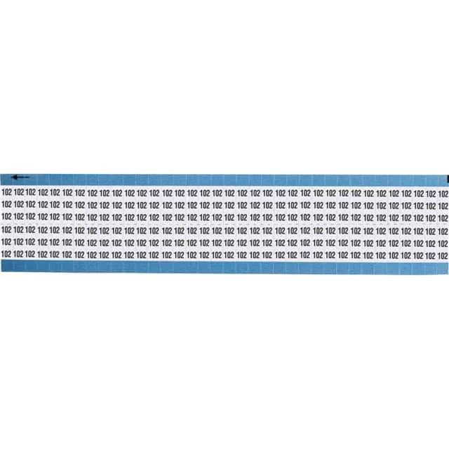 TWM-102-SC-PK WIRE MARKER, 0.75 IN H