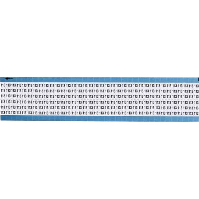 TWM-113-SC-PK WIRE MARKER, 0.75 IN H
