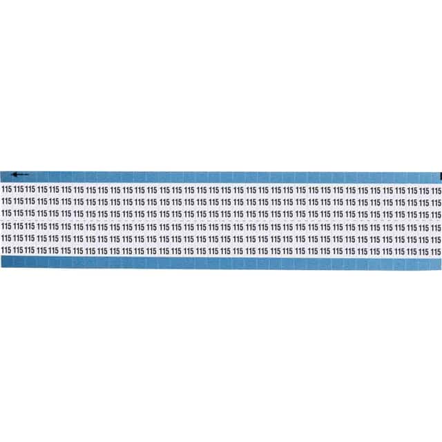 TWM-115-SC-PK WIRE MARKER, 0.75 IN H