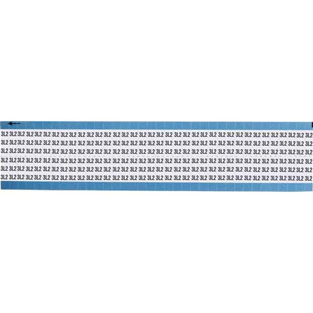 TWM-3L2-SC-PK WIRE MARKER, 0.75 IN H
