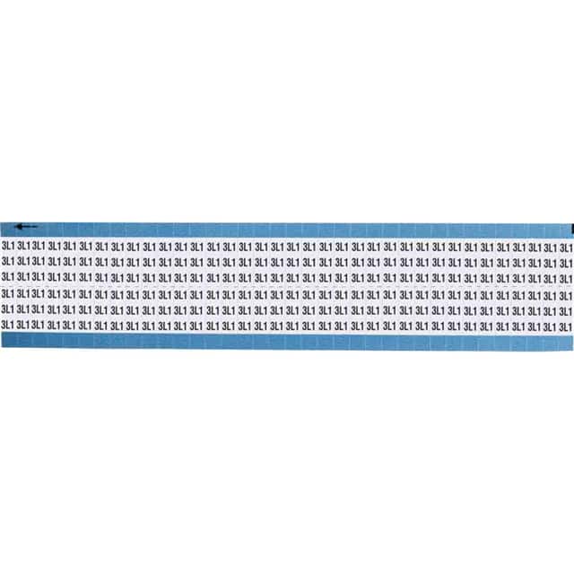 TWM-3L1-SC-PK WIRE MARKER, 0.75 IN H