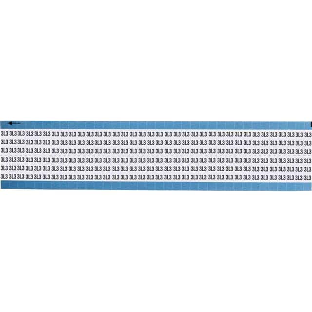 TWM-3L3-SC-PK WIRE MARKER, 0.75 IN H
