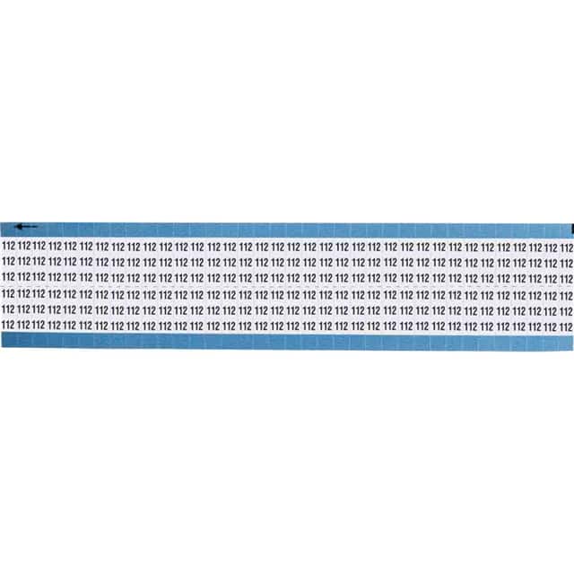 TWM-112-SC-PK WIRE MARKER, 0.75 IN H