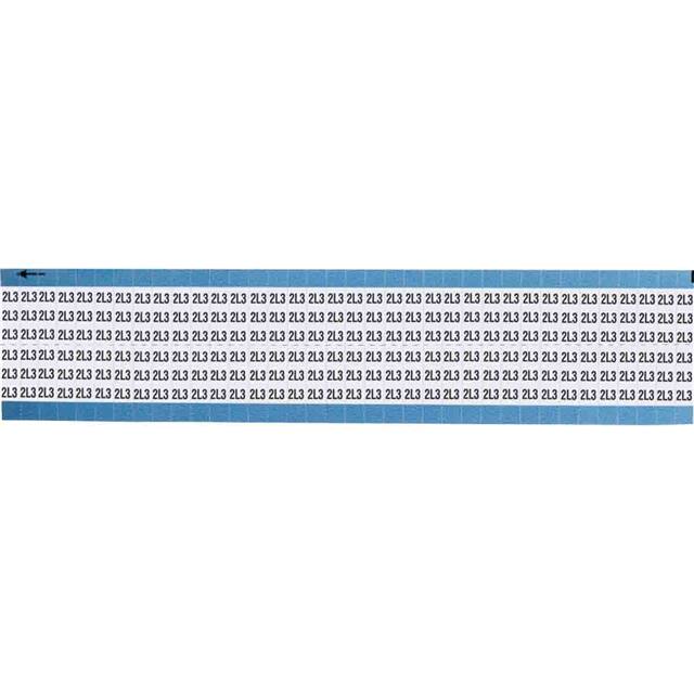 TWM-2L3-SC-PK WIRE MARKER, 0.75 IN H