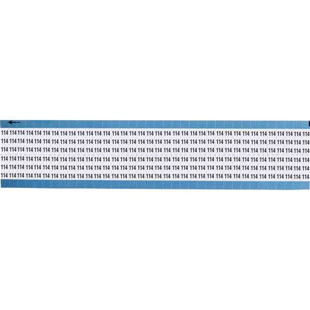 TWM-114-SC-PK WIRE MARKER, 0.75 IN H