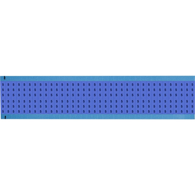 WM-5-BL-SC-PK WIRE MARKER, 0.75 IN H
