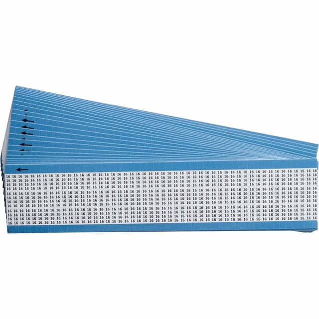 TMM-16-PK WIRE MARKER, 0.5 IN H