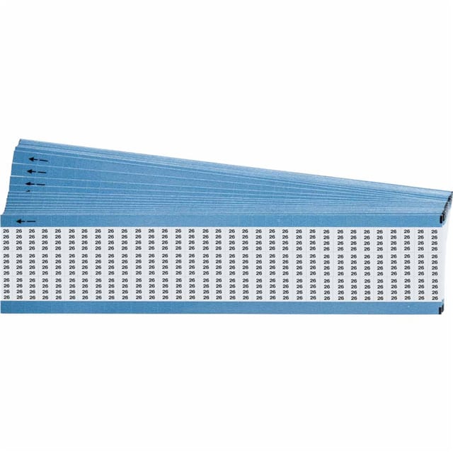 TMM-26-PK WIRE MARKER, 0.5 IN H