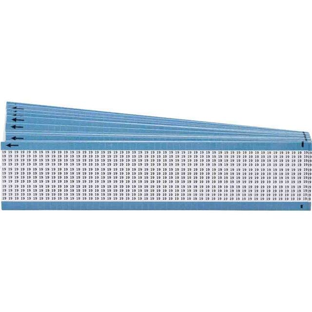 TMM-19-PK WIRE MARKER, 0.5 IN H