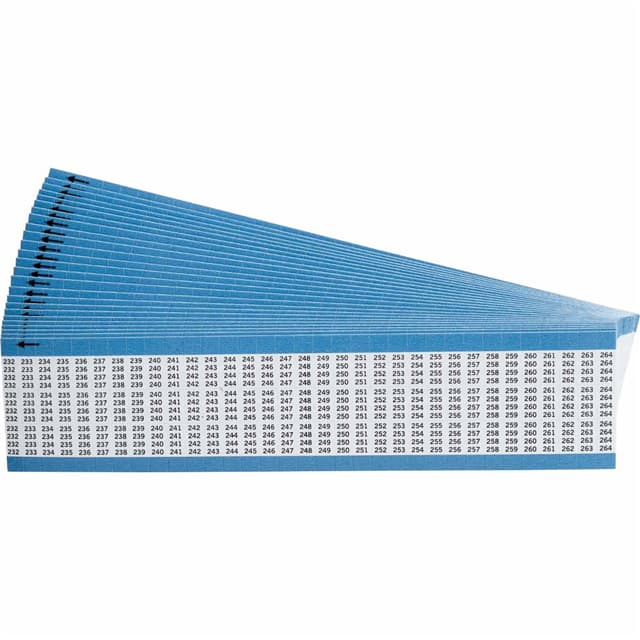 TMM-232-264-PK WIRE MARKER, 0.5 IN H