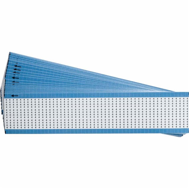 TMM-4-PK WIRE MARKER, 0.5 IN H