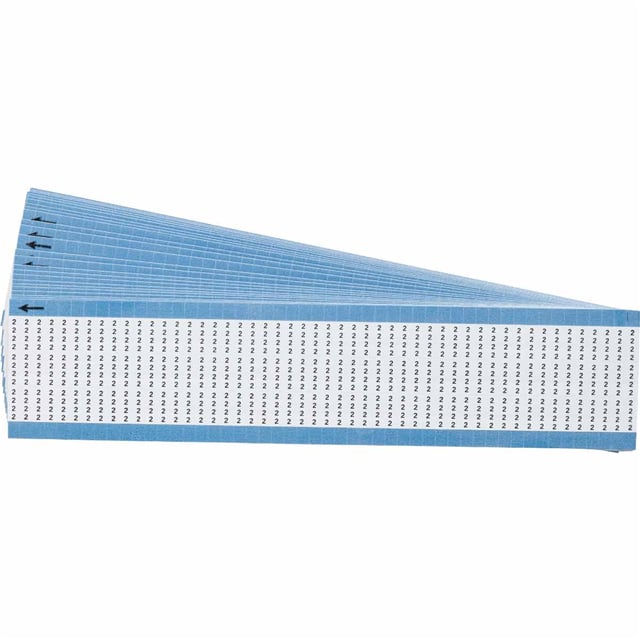 TMM-2-PK WIRE MARKER, 0.5 IN H