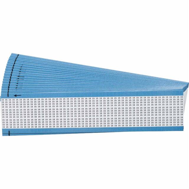 TMM-15-PK WIRE MARKER, 0.5 IN H
