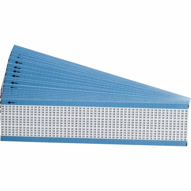 TMM-18-PK WIRE MARKER, 0.5 IN H